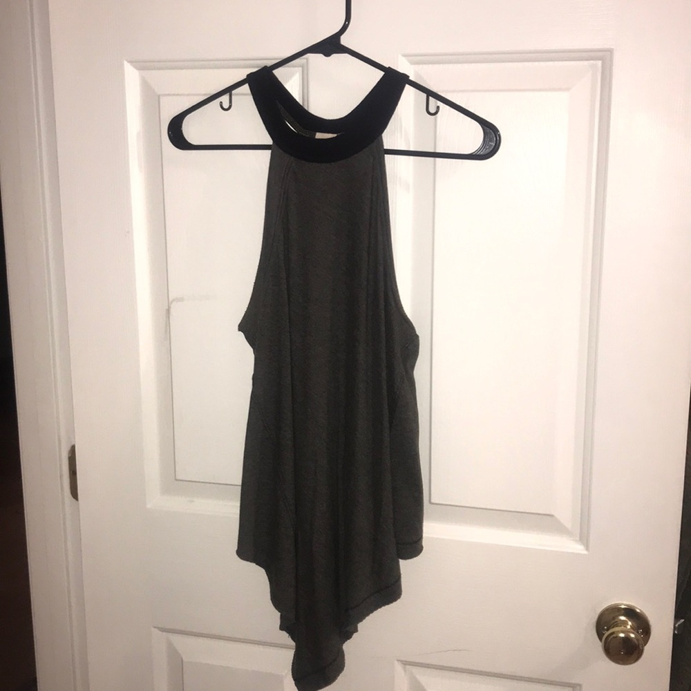 We The Free olive green tank - size XS